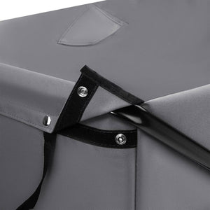 Faltbarer Bollerwagen max. 80kg, grau