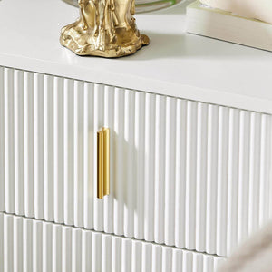 Nachttisch | Couchtisch | Sofatisch | Beistelltisch Weiss FBT115-W