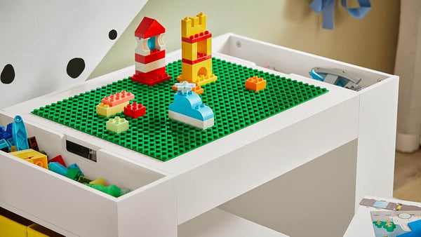 Kindertisch Mit 2 Stühlen Kindersitzgruppe Spieltisch Weiss| KMB75-W