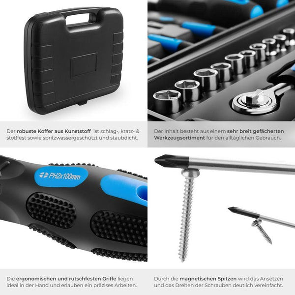 57-piece toolbox