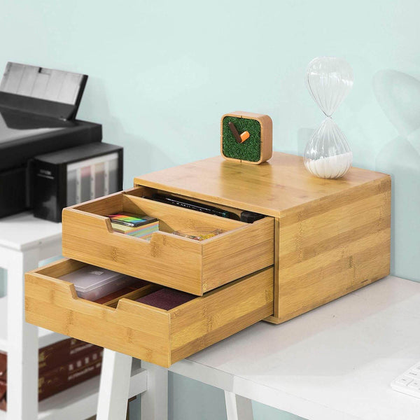 Kaffeekapsel Box | Aufbewahrungsbox | Schubladenbox Bambus | FRG82-N
