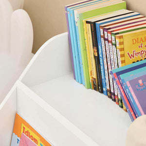 Kinderregal | Spielzeugregal | Aufbewahrungsregal Für Kinder | Weiss