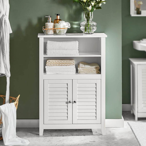 Badkommode | Badzimmerschrank | Flurschrank Weiss BZR13-W