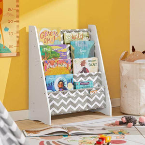 Kinderbücherregal | Zeitungsständer | Aufbewahrungsregal Für Kinder | KMB50-HG