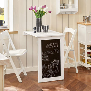 Wandtisch klappbar | Wandtisch mit Küchen Tafel | Klapptisch Weiss FWT20-W