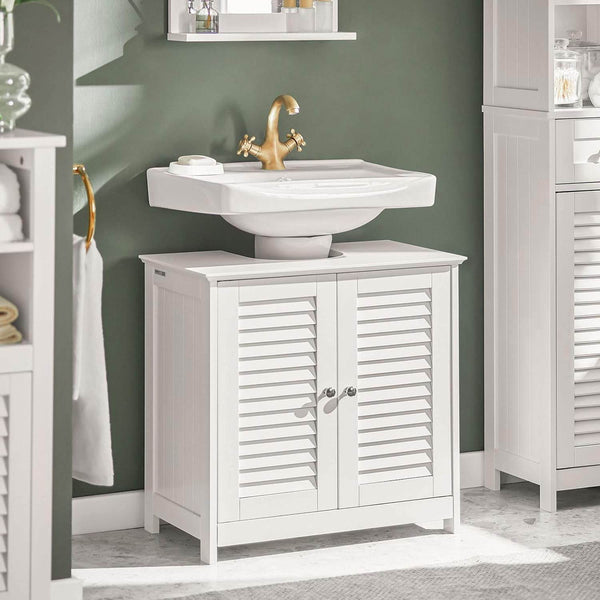 Waschbeckenunterschrank Badezimmerunterschrank Weiss FRG237-II-W