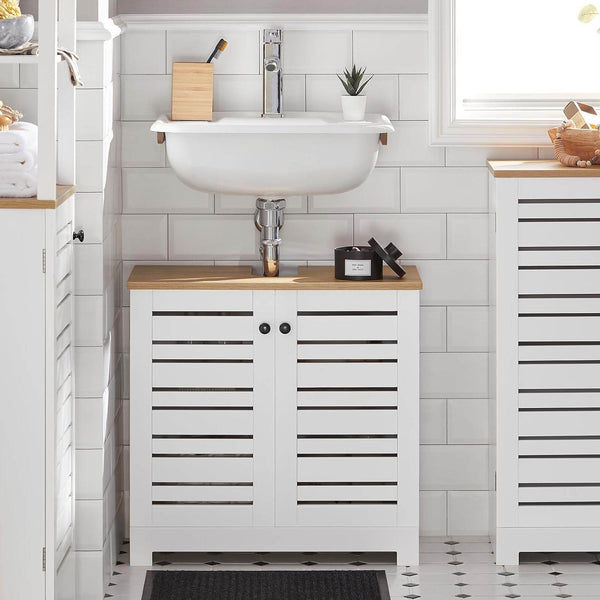 Waschbeckenunterschrank | Badezimmerunterschrank Weiss BZR40-W