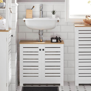 Waschbeckenunterschrank Badezimmerunterschrank Weiss BZR40-W