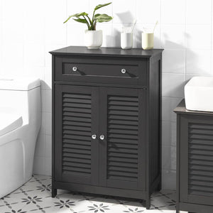 Badkommode | Badzimmerschrank | Sideboard Dunkelgrau | FRG238-DG