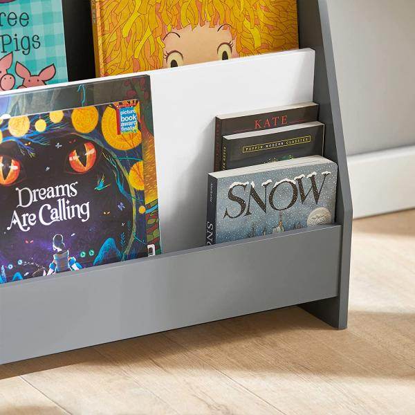 Kinderbücherregal | Zeitungsständer | Aufbewahrungsregal Für Kinder | KMB32-HG