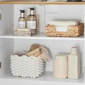 Waschbeckenunterschrank Badezimmerunterschrank Weiss BZR40-W