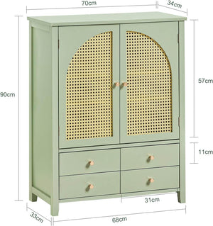 Schuhschrank | Sideboard | Flurschrank | Kommode | FSB72-GR