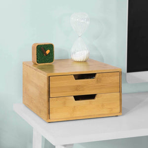 Kaffeekapsel Box | Aufbewahrungsbox | Schubladenbox Bambus | FRG82-N