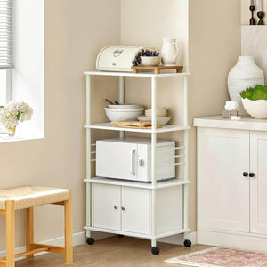 Mikrowellenschrank | Küchenschrank | Mehrzweckschrank Weiss FRG12-W