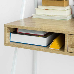 Schreibtisch | Bürotisch | Arbeitstisch | Weiss-Natur