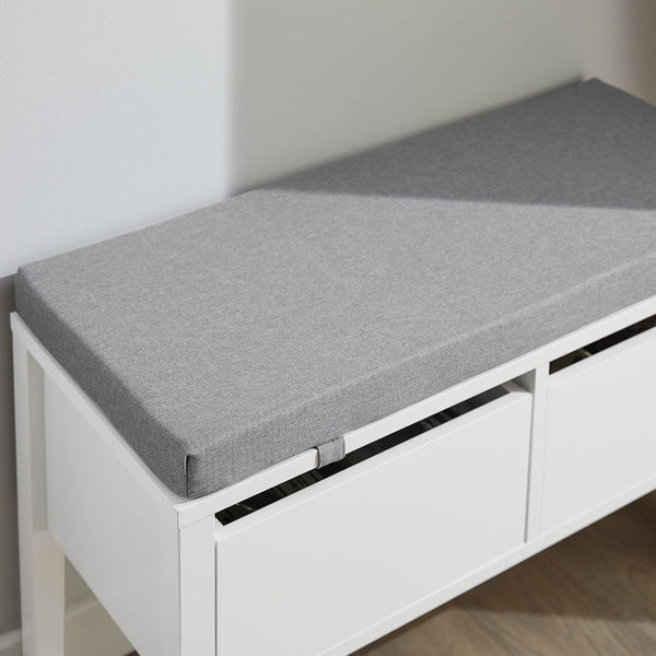 Sitzkommode | Sitzbank mit Stauraum | Schuhbank | Weiss FSR88-W