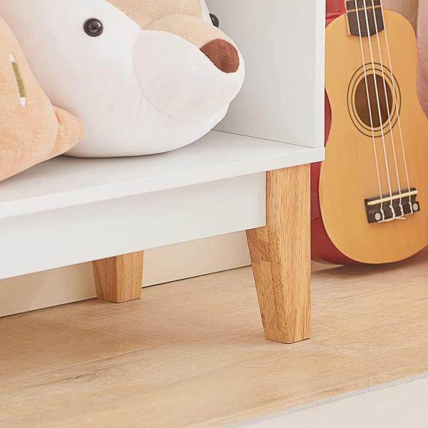 Kinderbücherregal | Aufbewahrungsregal Für Kinder | Weiss