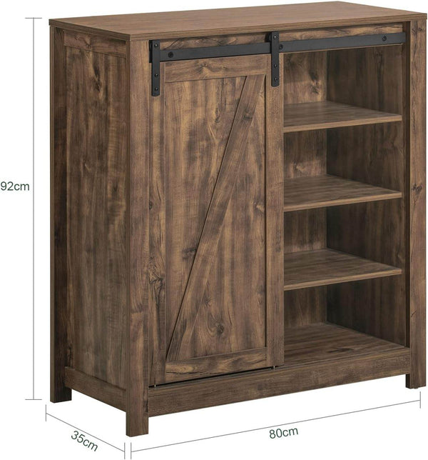 Sideboard mit Schiebetür | Kommode | Schuhschrank | Flurschrank | FSB59-N