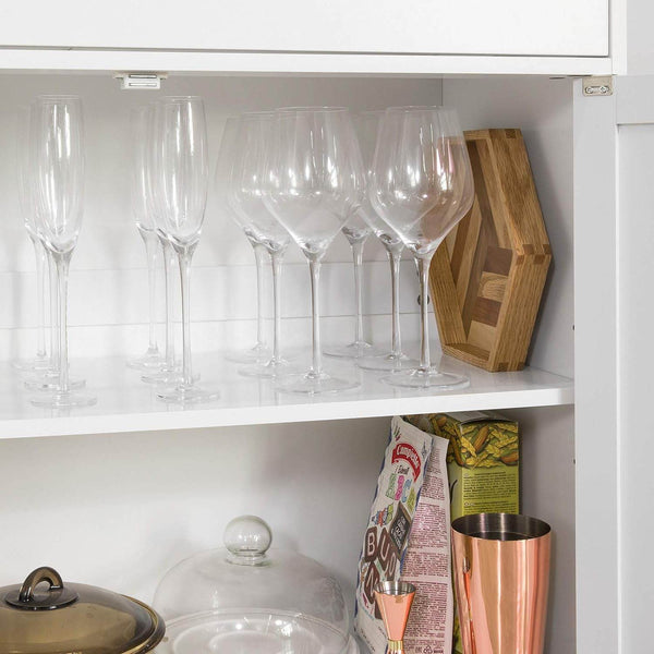 Küchenschrank | Beistellschrank | Sideboard Weiss FSB26-W