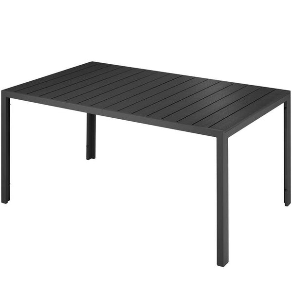 Gartentisch Bianca schwarz/schwarz