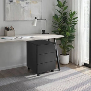 Aktenrollschrank Magna schwarz