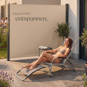Seitenmarkise beige 300 x 180 cm