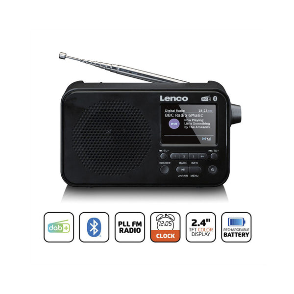 Lenco PDR-036BK DAB+ Radio