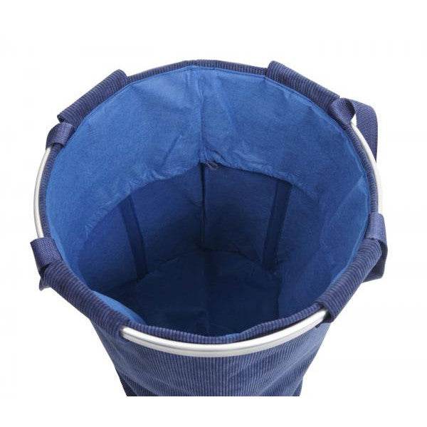 Wäschesammler Wäschekorb Wäschesack Wäschebehälter mit Kordelzug cord blau