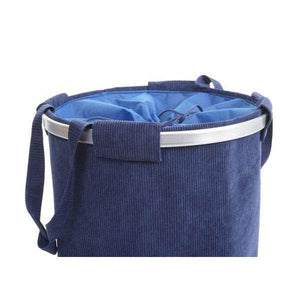 Wäschesammler Wäschekorb Wäschesack Wäschebehälter mit Kordelzug cord blau