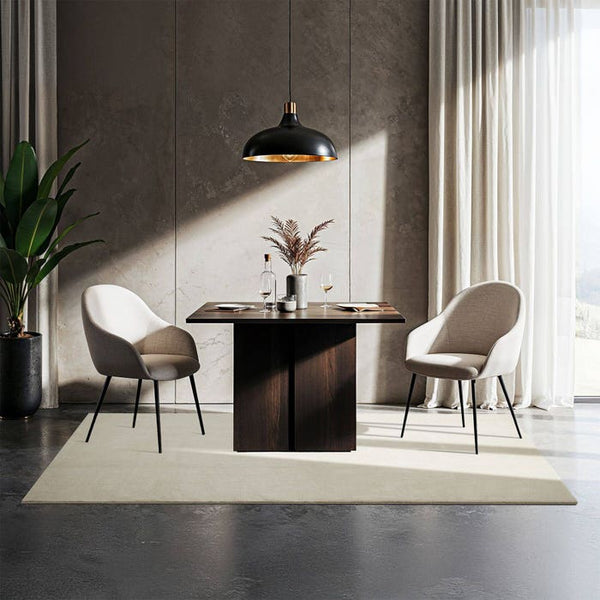 Tapis à poils courts Soft Zone crème 120 x 170 cm 