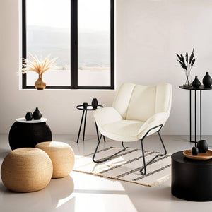 Sessel Kjeld creme-weiss