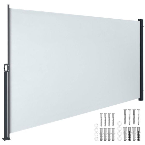 Seitenmarkise grau 300 x 180 cm