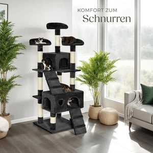 Kratzbaum Mogli schwarz 170 cm