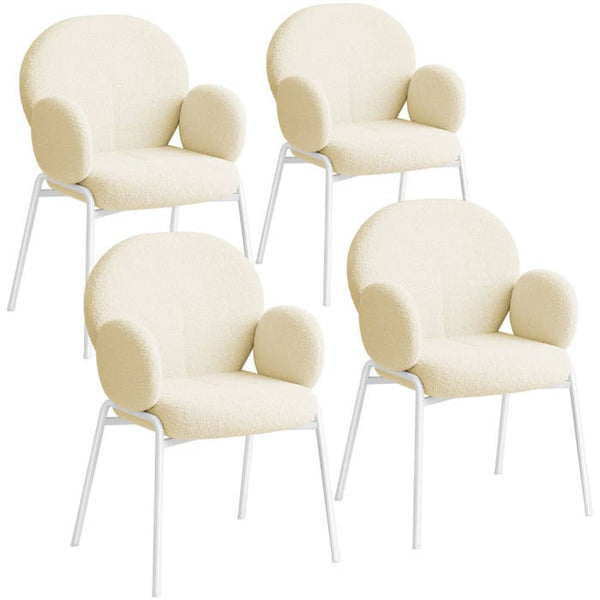 4er Set Stuhl Scandi creme