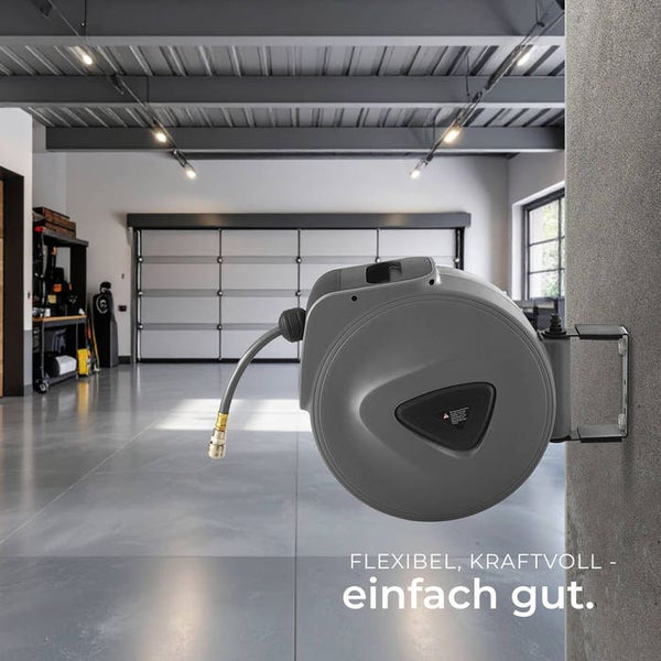 Druckluftschlauch mit Trommel 20 m