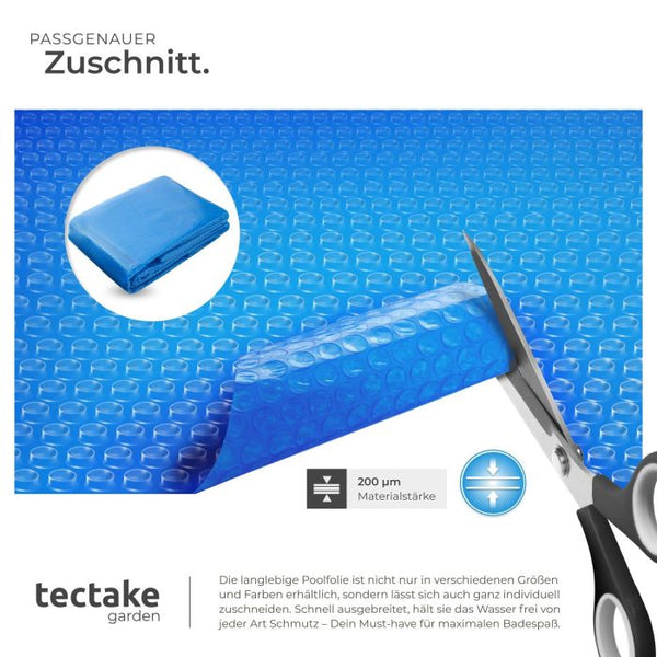 Pool-Solarfolie blau 500 x 800 cm