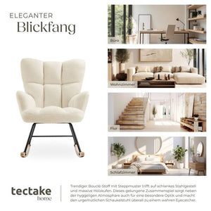 Schaukelstuhl Torve beige