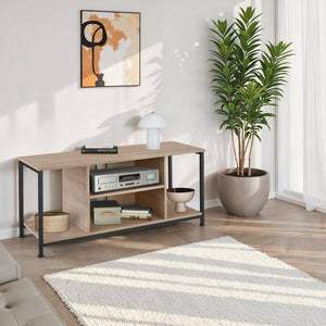 TV-Regal Austin Industrial Holz hell, Eiche Sonoma 110 cm