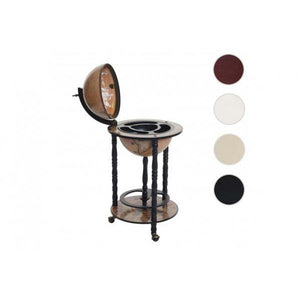Globusbar Minibar Hausbar Weinregal, Weltkugel Ø 33cm rollbar