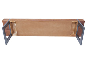 Sitzbank Esszimmerbank Massivholz ~ 160cm