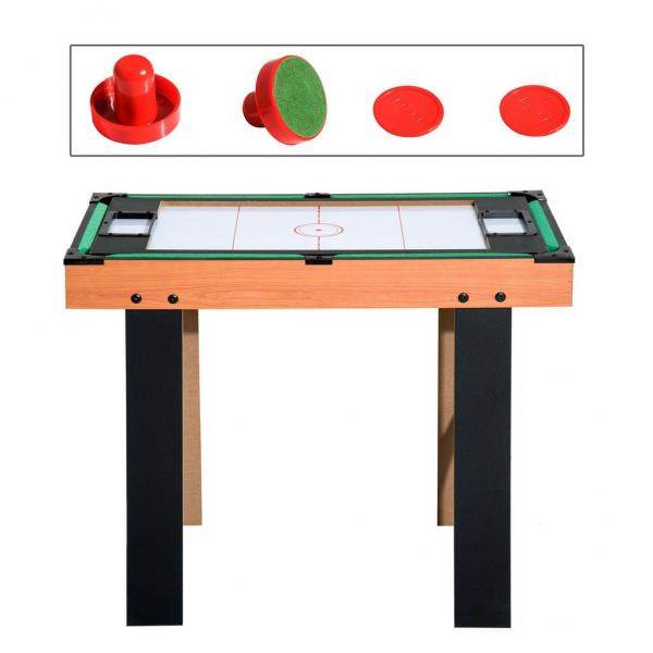 4 in 1 Multi Spieltisch Tischfussball, Tischtennis, Hockey und Billard