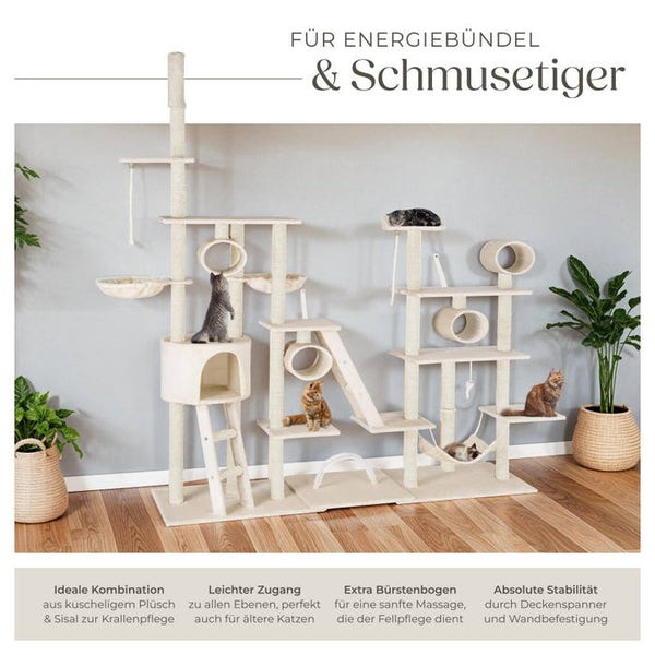 Kratzbaum Snooky 261cm - beige