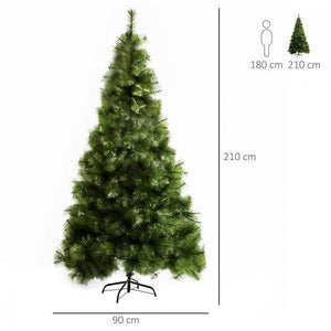 Künstlicher Weihnachtsbaum 90 cm x 90 cm 210 cm