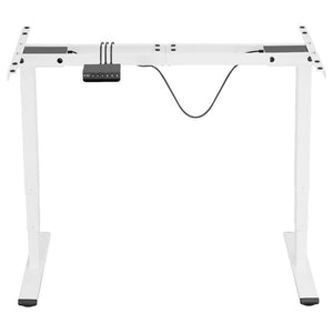 Tischgestell Twain höhenverstellbar 110-168x60x60-125cm weiss