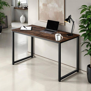 Schreibtisch Flint Industrial dunkelbraun 120 cm