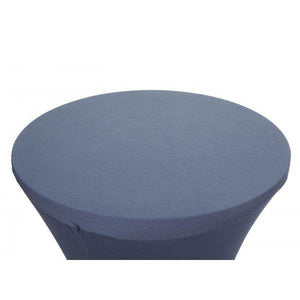 Stehtischhusse HWC-J30, Tischhusse Husse Bezug Überzug, Stretch Ø 60cm ~ anthrazit-grau