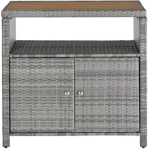 Gartenschrank Monscia grau
