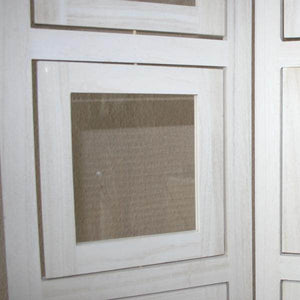 3 fach Paravent Fotowand 263 weiss Raumteiler