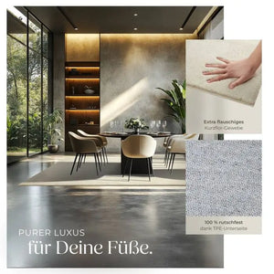 Kurzflorteppich Soft Zone beige 200 x 290 cm
