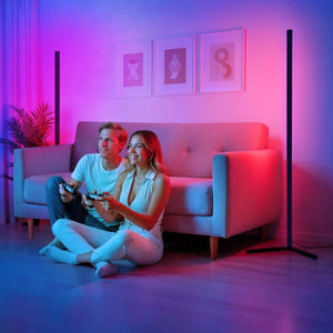 LED-Stehlampe Spectra 2er Set
